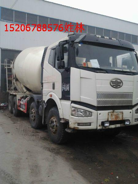 供應出售二手解放J6混凝土攪罐車