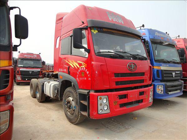 供應(yīng)二手解放J6雙導(dǎo)向二手半掛車