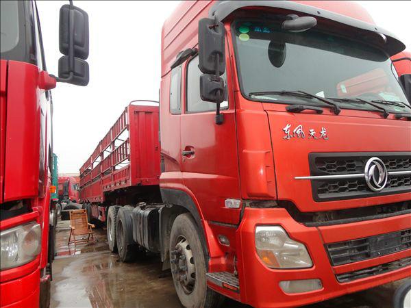 供應(yīng)二手轉(zhuǎn)讓東風(fēng)*雷諾高欄半掛車(chē)