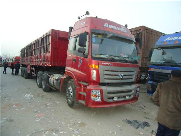 供應(yīng)二手歐曼雙驅(qū)13米半掛車