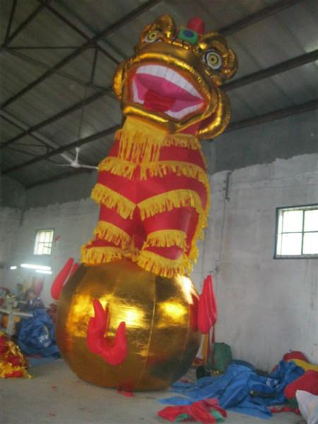 獅子氣模圖片