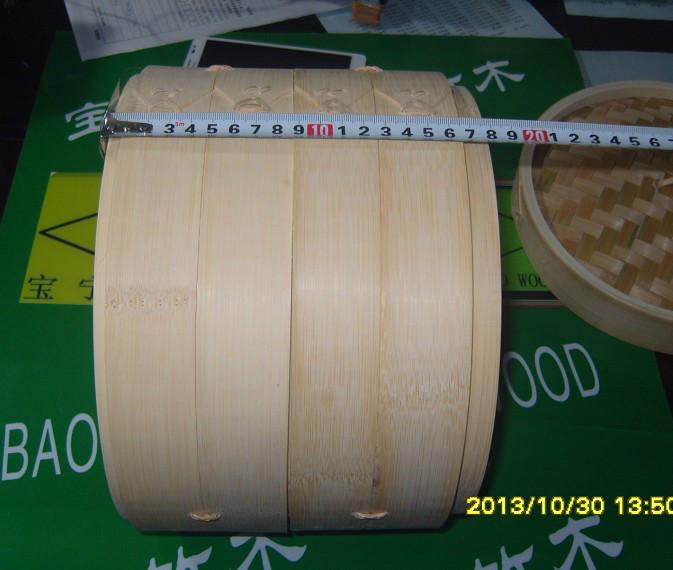 供應(yīng)電蒸籠*竹蒸籠26cm