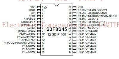 S3F8S45三星单片机  最新推出代替S3F9488一级代理