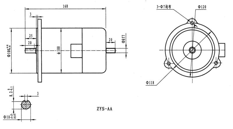 供應(yīng)ZYS-6A永磁式直流測速發(fā)電機