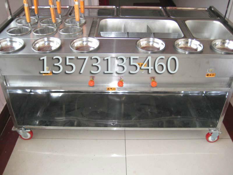 供應(yīng)麻辣串關(guān)東煮油炸多功能美食車