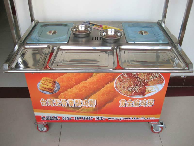 供應(yīng)香酥雞叉骨無骨雞柳油炸小吃車