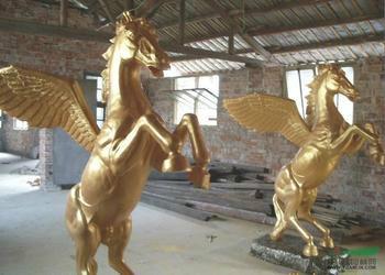 供應(yīng)銅雕飛馬