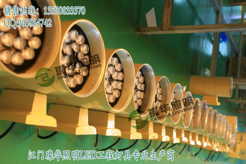 供應璨華18W金黃光LED單頭壁燈，18W單投壁燈價格