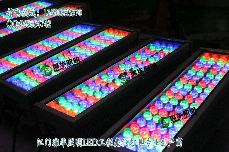 供應(yīng)0.5米72W七彩LED洗墻燈，72W投光燈批發(fā)