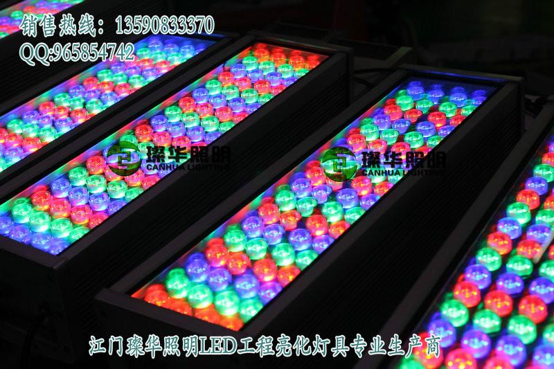 供應108W七彩led洗墻燈，廣東108W led投光燈供應