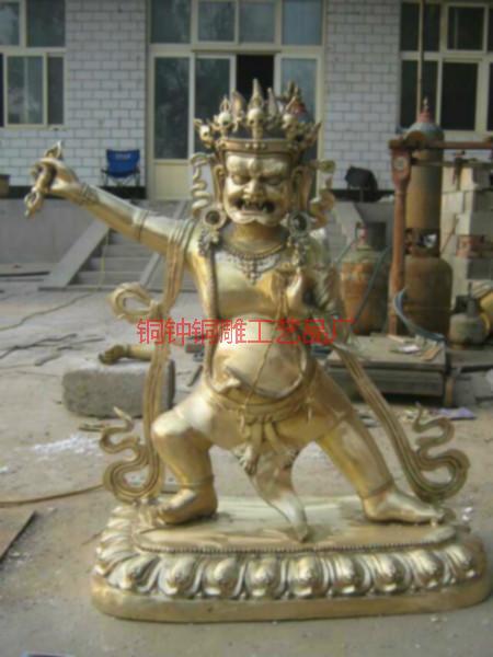 財神銅雕圖片/財神銅雕樣板圖 (2)