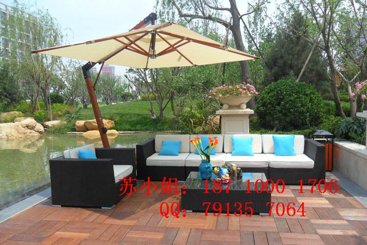 供應(yīng)北京戶外休閑桌椅遮陽傘