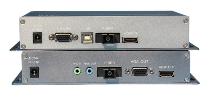 供应1路HDMI+1路VGA光端机图片