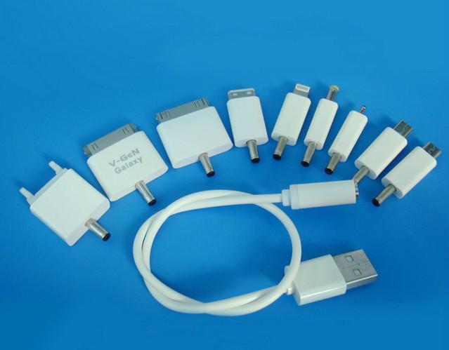 供應(yīng)移動電源充電線一出六一出八