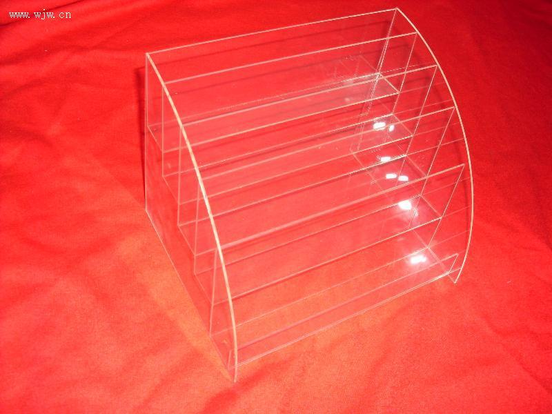 三角旋轉(zhuǎn)亞克力資料架銀行資料架圖片