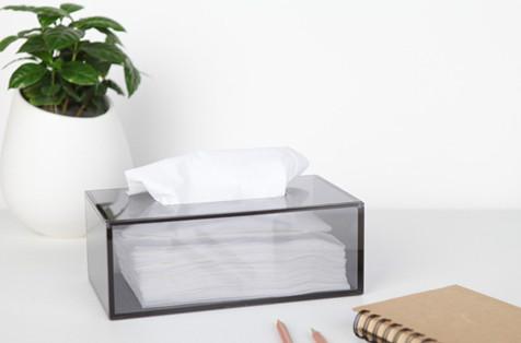 供應(yīng)廠家直銷亞克力紙巾盒｜黃*亞加力紙巾盒｜香港黃*亞加力紙巾盒