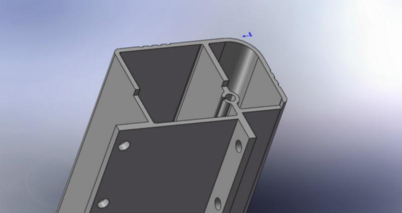 北京鋁型材擠壓圖片