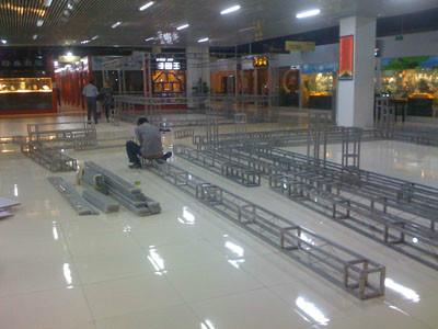 供應(yīng)8080方鋁，標(biāo)攤鋁材廠家、標(biāo)攤型材，三卡鎖、展覽配件