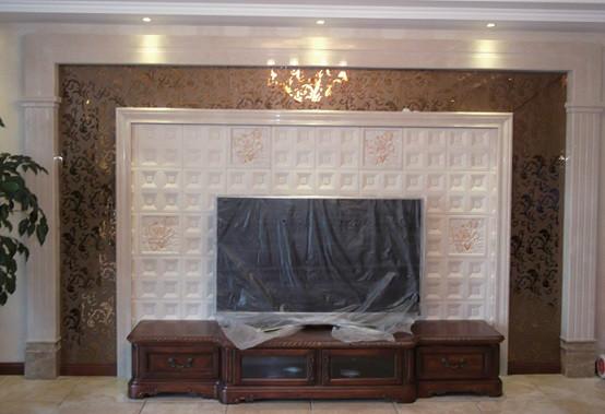 武漢鴻博砂巖背景墻圖片