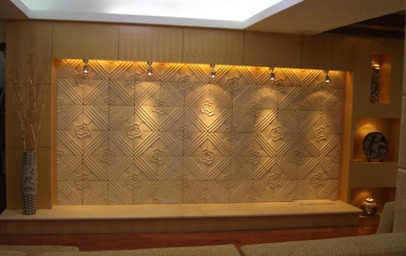 供應(yīng)3D砂巖背景墻