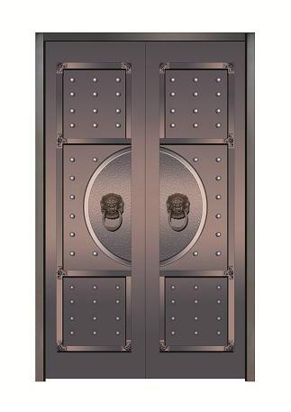 供應(yīng)運城市芮城河津永濟(jì)銅門訂購廠家 仿古銅門 銅大門 紫銅門 黃銅門