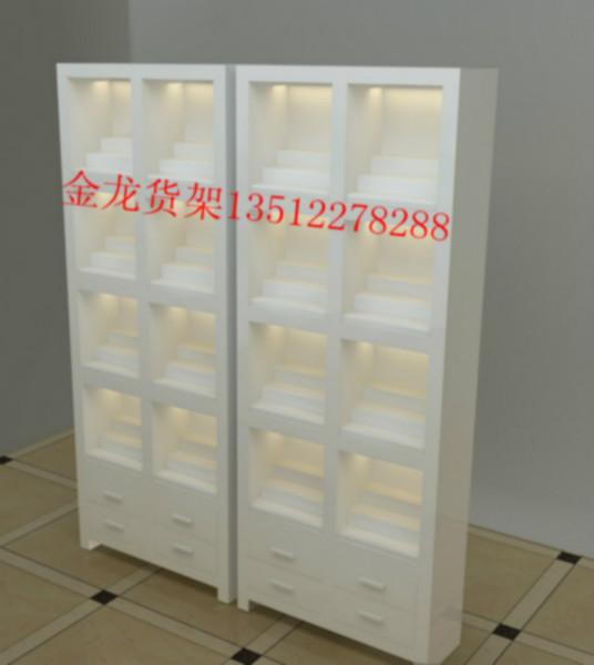 供應(yīng)天津箱包展柜紅酒展示架煙酒柜臺烤漆貨架