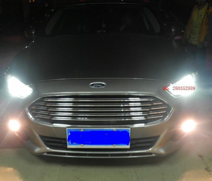 供應(yīng)廣西專業(yè)改裝2013款致勝雙氙大燈+白色惡魔眼