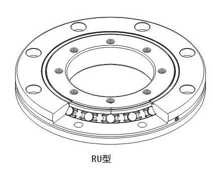 现货交叉滚子轴承RU系列机器人手臂图片