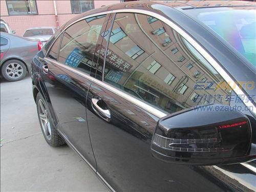 石家莊奔馳S300L全車龍膜汽車隔熱膜奔馳龍膜汽車太陽膜授權(quán)專營前檔