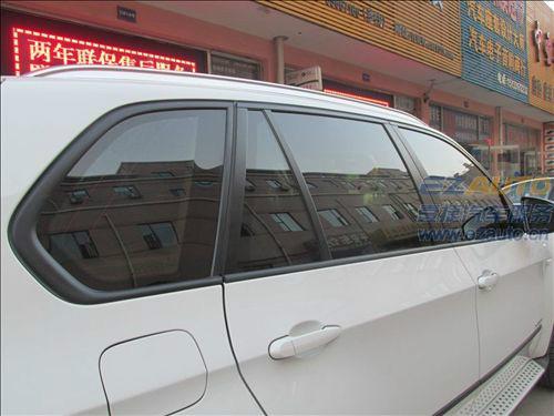 供應石家莊進口龍膜汽車貼膜寶馬X5全車龍膜太陽膜前檔AIR80側(cè)后檔