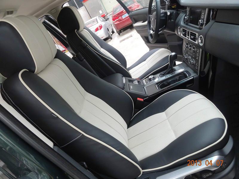 路虎座椅包皮、儀表臺(tái)包皮、門板包皮、內(nèi)飾該款改色