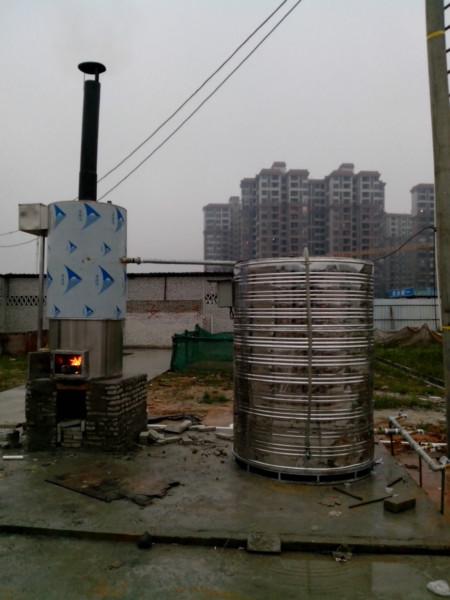 東莞燒柴熱水爐連保溫桶圖片