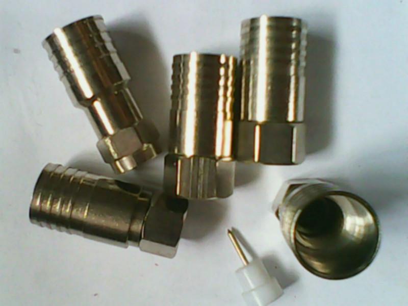 供應(yīng)公制-9F頭，電子元器件，有線電視器材，連接器，接插件