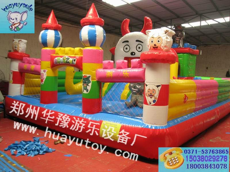 供應(yīng)充氣城堡充氣攀巖充氣滑梯