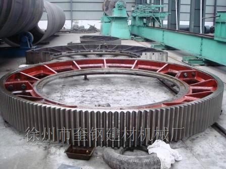 供應(yīng)云南水泥球磨機(jī)大齒輪 2.6X13米