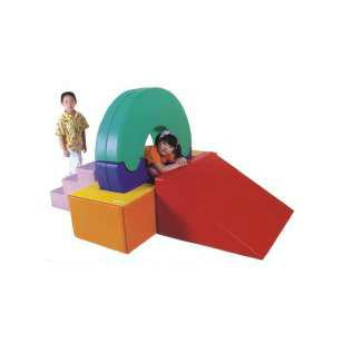 供應(yīng)感統(tǒng)訓(xùn)練器材彩色接龍軟體益智玩具