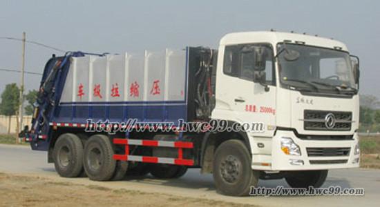 浙江東風(fēng)天龍壓縮式垃圾車圖片