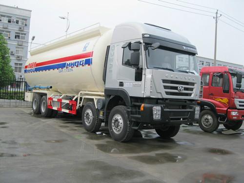 寧波48方陜汽紅巖粉粒物料運輸車圖片