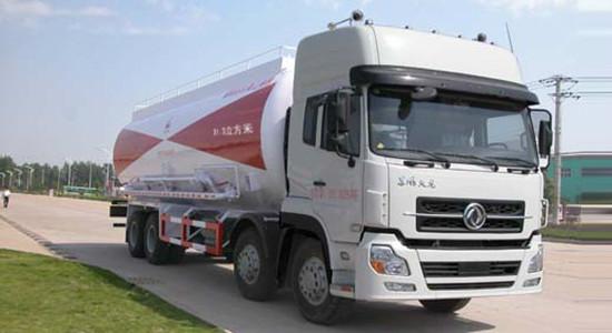 東風(fēng)前四后八粉粒物料運(yùn)輸車(chē)48方圖片