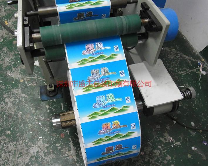 供應(yīng)用于礦泉水桶貼|礦泉水貼紙的礦泉水鐳射燙金不干膠桶貼