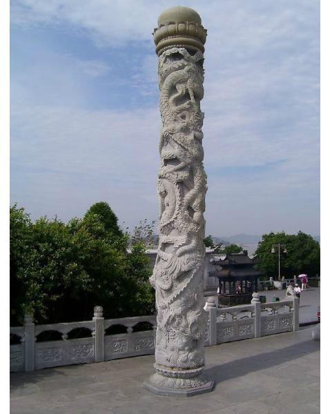 漢白玉柱子羅馬柱圖片