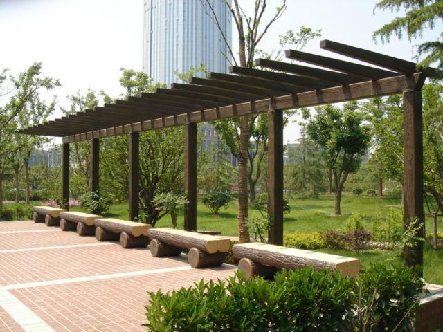 供應(yīng)葡萄架防腐木