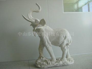 供應大象實心樹脂工藝品/動物工藝品/電鍍樹脂工藝品