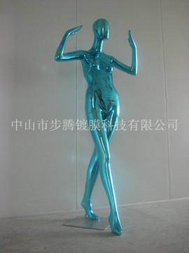 供應(yīng)瀟灑女*/站式女模/全身女*/真空電鍍玻璃鋼*