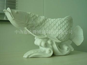供應(yīng)年年有余吉祥物樹(shù)脂工藝禮品/電鍍加工樹(shù)脂工藝品