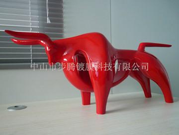 喷红漆树脂灯配件工艺品/灯饰配件图片