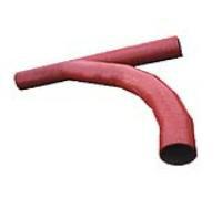 供應(yīng)90度耐磨陶瓷彎頭三通DN100