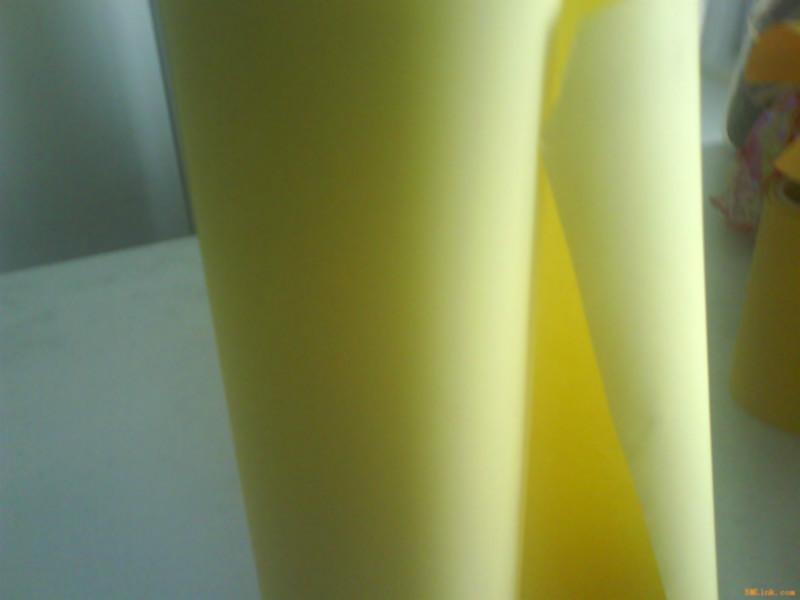 供應(yīng)黃色單硅離型紙，東莞黃色單硅離型紙，黃色單硅離型紙廠家找韓中