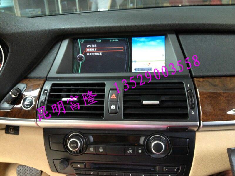 供应中东版宝马X5改原厂大屏导航 BMW X5小屏改大屏 原厂导航改