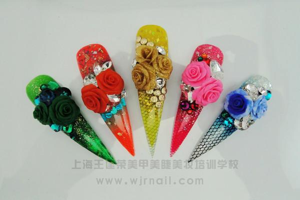 上海楊浦地區(qū)哪有培訓(xùn)美甲浦東美甲圖片